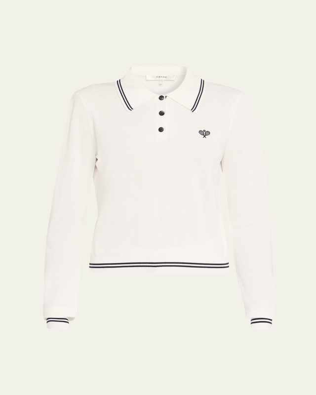 The Long-Sleeve Tennis Polo